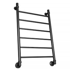 Полотенцесушитель Водяной ДВИН J 80/50 1&quot;-1/2&quot; К3 Черный матовый (4627152135204)