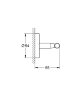 Крючок Grohe Bau Cosmopolitan, Хром (40461001)
