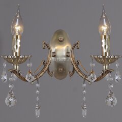 Бра ILLUMICO IL9927-2WSQ-24 AB CASTOR