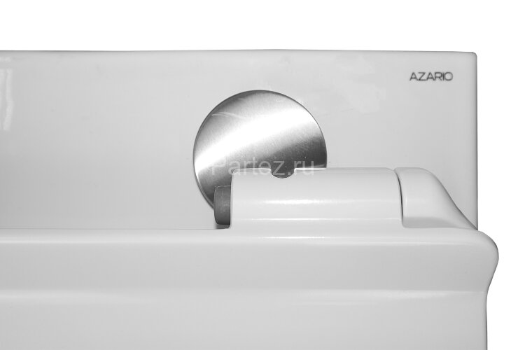 Сет LORANTO Инсталляция + унитаз Azario FRETTA ROUND подвесной, безободковый, с быстросъемным сидень