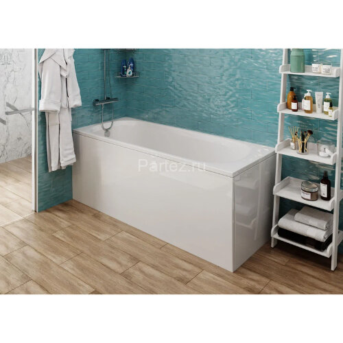 Ванна акриловая VAGNERPLAST KASANDRA прямоугольная, 160х70 см, белая (VPBA167KAS2X-04)