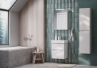 Тумба под раковину Roca Oleta 60 подвесная, 2 ящика, белый глянец (A857638806)
