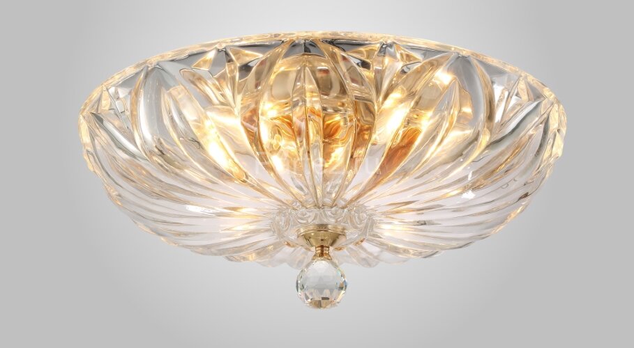 Потолочная люстра Crystal Lux DENIS D400 GOLD