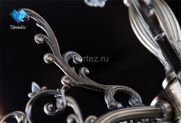 Подвесная люстра Eurosvet 3281/5 античная бронза