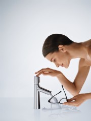 72043000 Talis Select S Смеситель для раковины 100, однорычажный, без сливного гарнитура