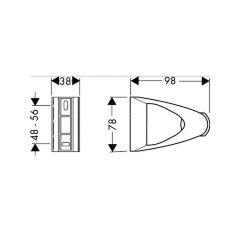 Hansgrohe 27526000 XX Держатель Porter’D