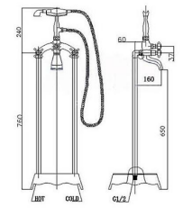 Смеситель ABBER AB8245