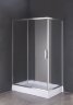 Душевое ограждение Loranto 120х80х195, поддон 13 см (CS-8021S)