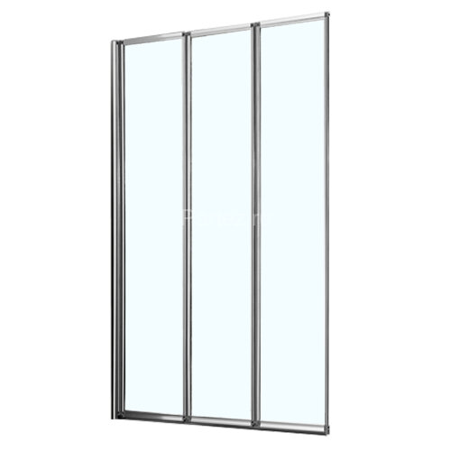 Шторка для ванны складная Azario PRESTON 100х150 цвет профиля хром (AZ-NFC6433 1000)