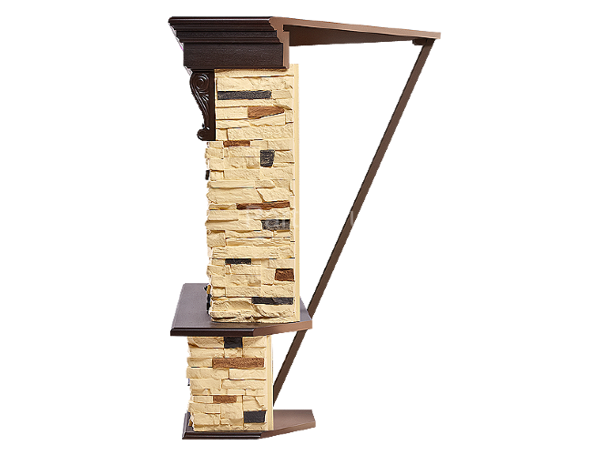 Портал Electrolux Pietra Classic сланец натуральный/темный дуб