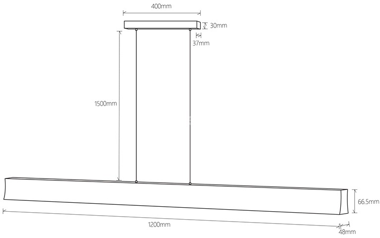 Подвесной светильник Mantra 7547