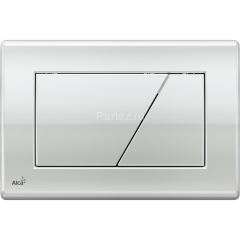 Кнопка смыва Alcadrain, хром - глянцевая (M171)