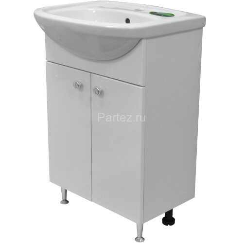 Комплект тумба Моника New 55 напольная 550х830х300 с раковиной Арго 55 (CS00076239)