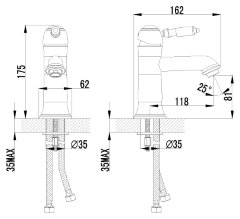 Смеситель Lemark Villa LM4806B для раковины