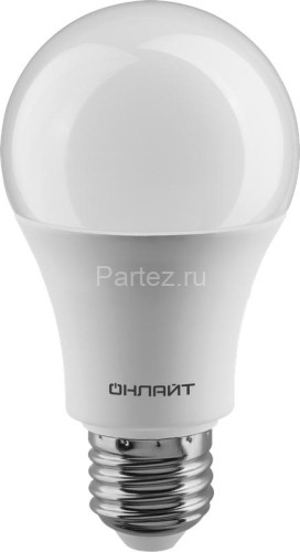 Лампа светодиодная 90 116 OLL-A60-15-230-6.5K-E27-PROMO ОНЛАЙТ 90116