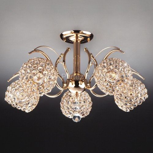 Потолочная люстра Eurosvet 7777/5 золото