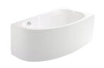 Ванна акриловая Roca MERIDA асимметричная 170Х100, правосторонняя