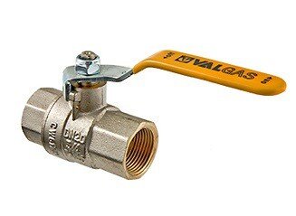 Кран шаровой газовый 1/2" в-в рыч. VALTEC VALGAS