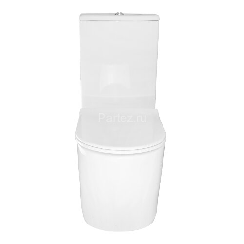 Унитаз-компакт Creo Ceramique RENNES с быстросъемным сидением микролифт, безободковый