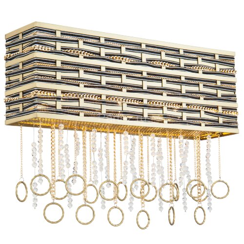 Настенный светильник Lucia Tucci PERSO W4930.3 gold&black