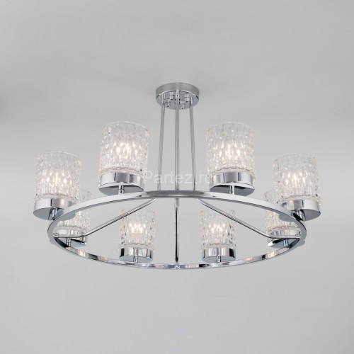 Потолочная люстра Eurosvet 60127/8 хром