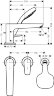 Hansgrohe 71731000 Talis E Смеситель на край ванны, на 3 отверстия