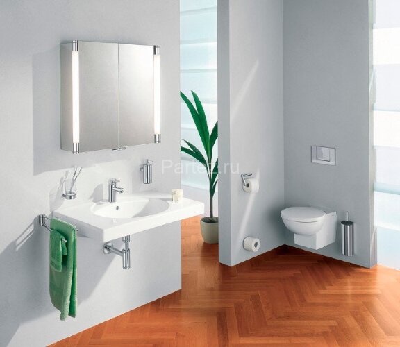 Дозатор жидкого мыла Keuco Plan подвесной, хром (14953010100)