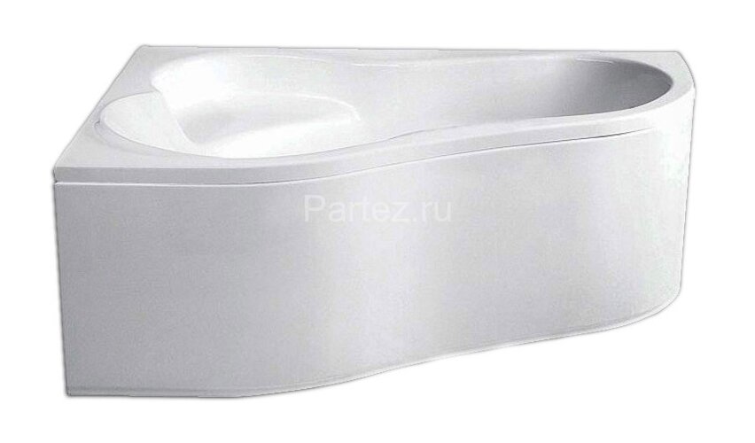Ванна акриловая Santek Ибица 150х100, левосторонняяя, белая