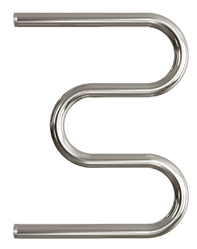 Полотенцесушитель водяной ДВИН M М-образный 50/40 без полки, полированный (4627085932994)