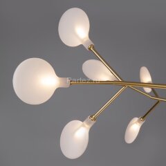 Подвесная люстра Bogate's 342 золото / белый