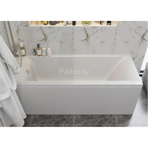 Ванна акриловая VAGNERPLAST VERONELA прямоугольная, 170х75 см, белая (VPBA170VEA2X-04)