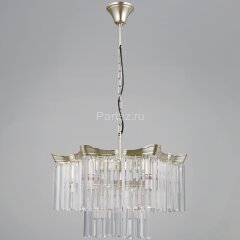 Подвесная люстра ILLUMICO IL3357-6+3PSQ-24 GD LYRA
