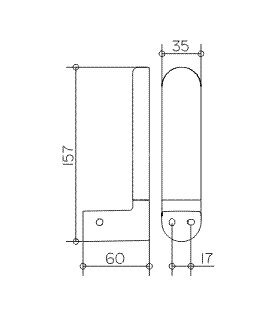 Держатель запасного рулона Keuco Elegance NEW, хром (11663010000)