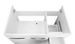 Комплект тумба Стиль- 80/3 &quot;Соло&quot; 800х890х460 фрезерированный фасад, с раковиной Tempo 80 (CS0009138