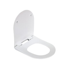 2013S сиденье для унитаза дюропласт с микролифтом, белое  MELANA