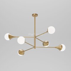 Потолочная люстра Eurosvet 60168/6 латунь