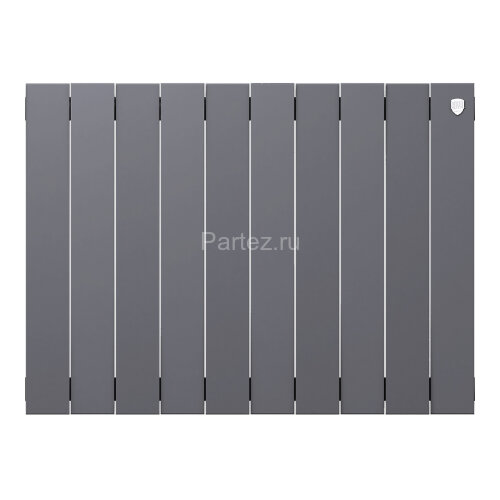 Биметаллический радиатор Royal Thermo PianoForte  500/100-10 (Silver Satin)