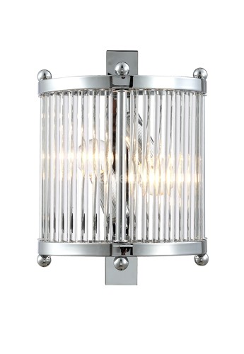 Бра Crystal Lux TADEO AP2 CHROME/TRANSPARENTE