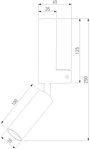 Настенный светильник Eurosvet 40020/1 LED черный