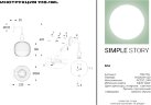 Бра Simple Story 1118-1WL