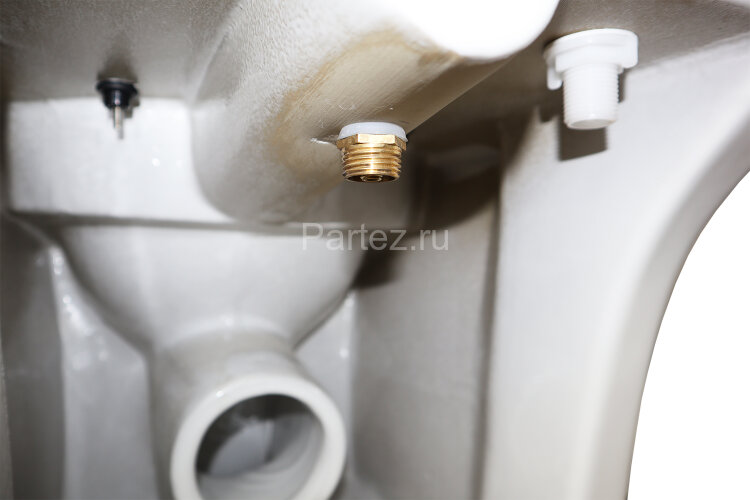 Унитаз-моноблок с функцией биде AZARIO Sente 375х665х785 напольный, безободковый, горизонтальный сли