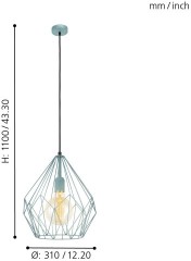 Подвесной светильник Eglo 49259
