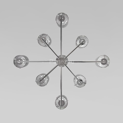 Потолочная люстра Eurosvet 60156/8 хром