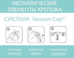 Косметическое зеркало Fixsen Grampus, Белый (GR-7421)