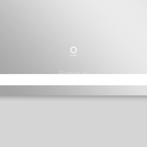 Зеркало AZARIO Dallas 600х800 с подсветкой, сенсорный выключатель с функцией диммера (AZ-Z-043CS)