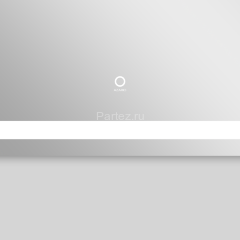 Зеркало AZARIO Dallas 600х800 с подсветкой, сенсорный выключатель с функцией диммера (AZ-Z-043CS)