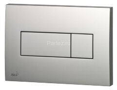 Кнопка смыва Alcadrain, хром - матовая (M372)