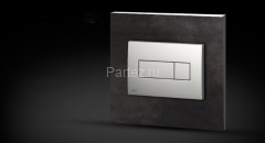 Кнопка смыва Alcadrain, хром - матовая (M372)