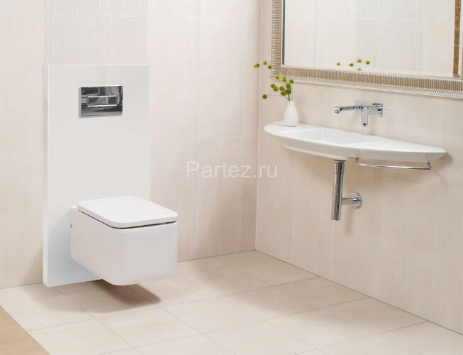 Кнопка смыва Alcadrain, хром - матовая (M372)