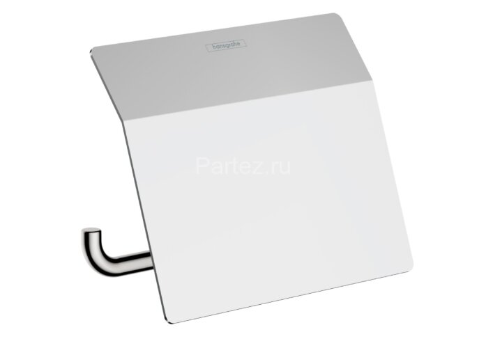 Держатель туалетной бумаги с крышкой Hansgrohe AddStoris, хром (41753000)